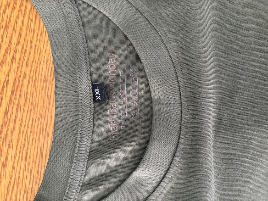 “I Don’t Wanna Get Too Big” Tee – Oversize Fit