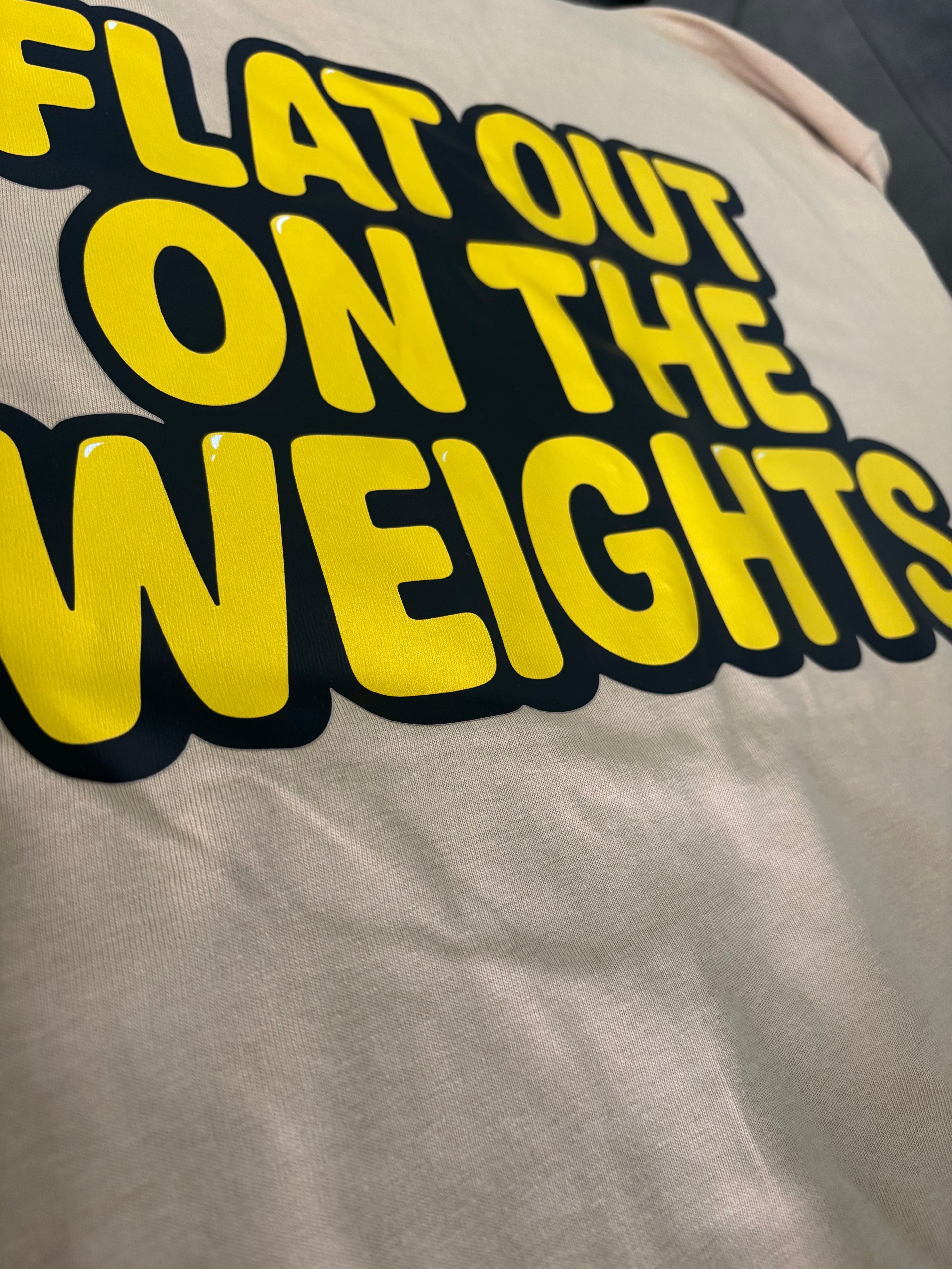 “Flat Out” tee